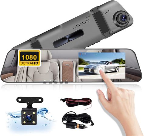 Nouvelle Dashcam Voiture R Troviseur Cran Tactile De Pouces