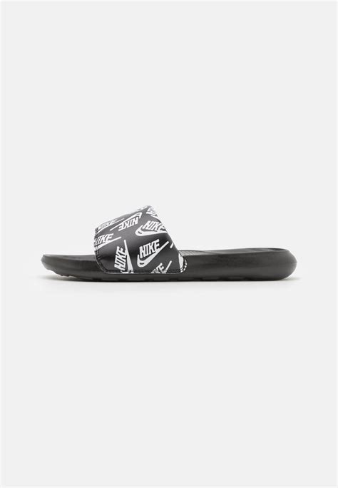 Nike Sportswear Victori One Slide Print Mules Blackwhiteblack