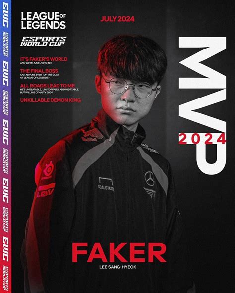 Faker Leads T To Glory At League Of Legends Esports World Cup