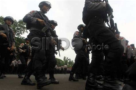 Mabes Polri Tambah Ribuan Personel Brimob Nusantara Ke Jakarta