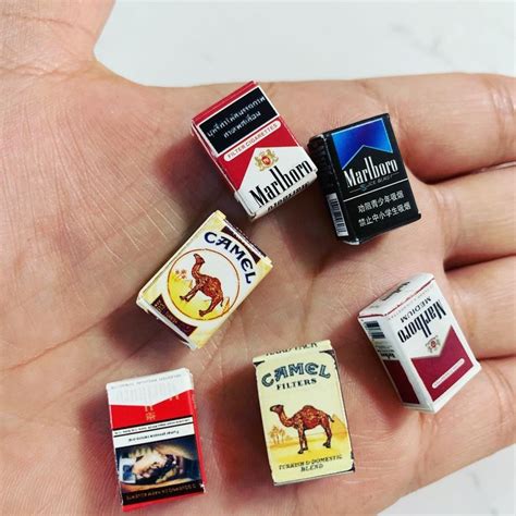 16 Miniature Handmade Cigarettes Set For 12inch Action Figure Etsy