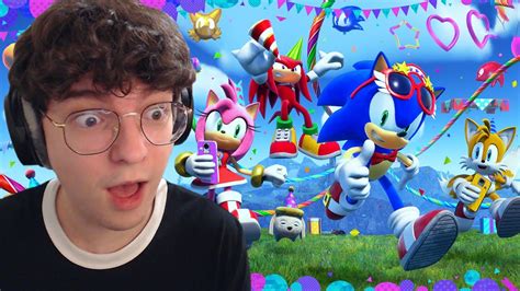 Sonic Frontiers Birthday Update Youtube