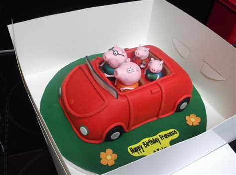 Peppa Pig Car - CakeCentral.com