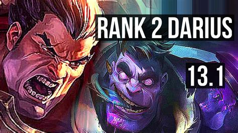 DARIUS Vs DR MUNDO TOP Rank 2 Darius 8 2 8 600 Games KR