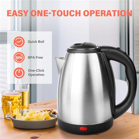 Stainless Steel Electric Tea Kettle Electric Kettles For Boiling Water 17l