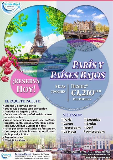 Turismo Mared ParÍs Y PaÍses Bajos