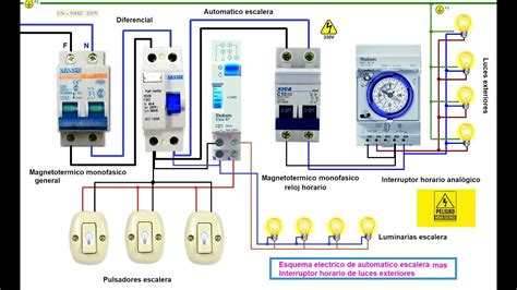 Diagrama De Circuito Electrico Para Escalera Diagrama De Cir