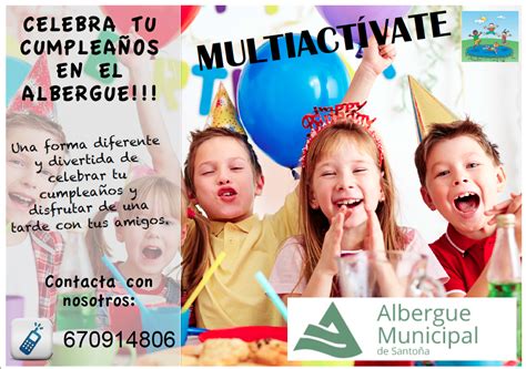 MULTIACTÍVATE CELEBRA TU CUMPLEAÑOS CON NOSOTROS