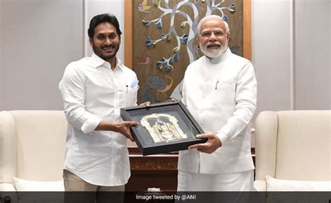 Andhra Chief Minister Meets Pm Modi Discusses Polavaram Project