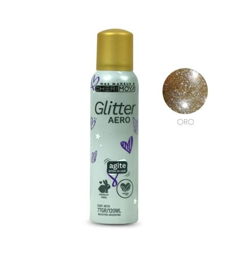 H Glitter Aerosol Arcoiris 120ml CHERIMOYA CH 9000 City Fashion