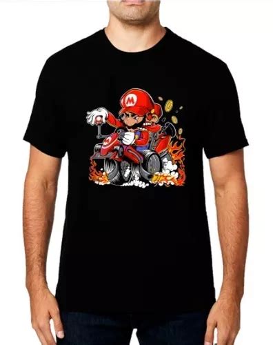 Polera Super Mario Bros 100 Algodon Cuotas sin interés