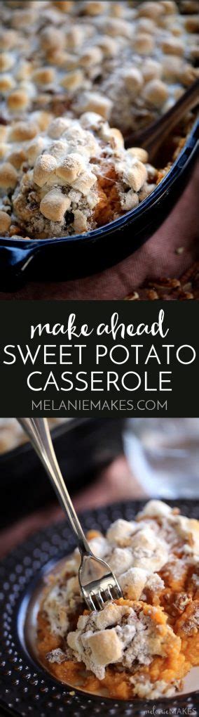 Delicious Make Ahead Sweet Potato Casserole – Easy Recipes To Make at Home