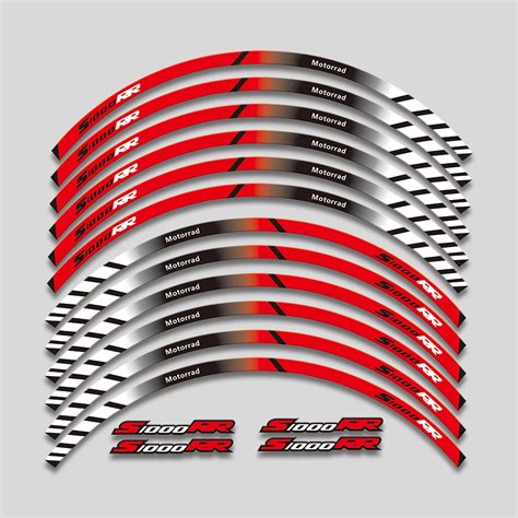 Reflective Stripe Decalques Decorativos Set Acess Rios De Motocicleta