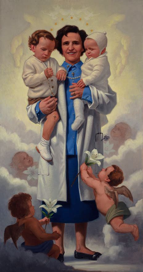 St Gianna Molla Figurative