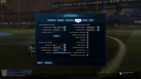 Rocket League Pro Camera Settings Controller And Fps Guide