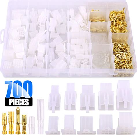 Amazon Glarks 700Pcs 2 8mm 2 3 4 6 9 Pin Plug Housing Pin Header