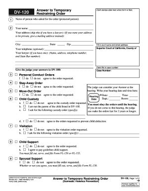 Fillable Online Alameda Courts Ca Dv Alameda Courts Ca Fax Email