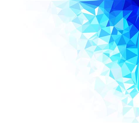 Blue Polygonal Mosaic Background, Creative Design Templates 574778 ...