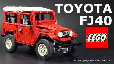 Art Corner Lego Toyota Land Cruiser And Hilux Japanese Nostalgic Car