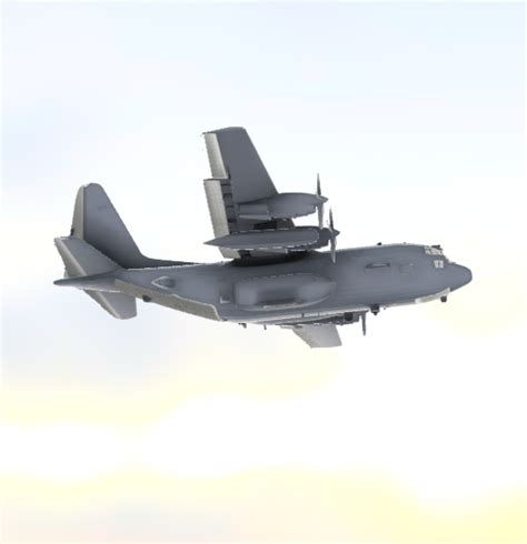 3D file Lockheed AC-130 Spectre 🚁 ・3D printable model to download・Cults