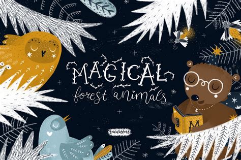 Magical Forest Animals - Design Cuts