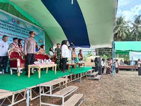 Wali Kota Tatong Bara Buka Kegiatan Perkemahan Dan Wisuda Santri Pondok