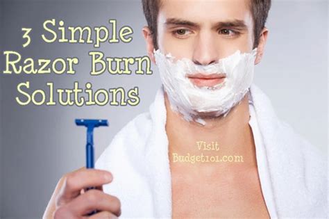 Razor Burn Cures How To Cure Razor Burn Shaving Tips