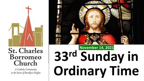 Community Mass Rd Sunday Ordinary Time Youtube