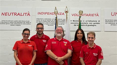 Croce Rossa Fabio Pulejo Nuovo Presidente Del Comitato Di Fano I Nomi