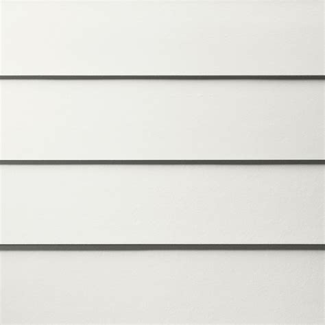 James Hardie 8.25-in x 144-in ColorPlus-HZ5 HardiePlank Arctic White Smooth Fiber Cement Lap ...