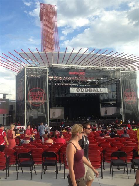 Austin360 Amphitheater Seating Chart With Rows Two Birds Home