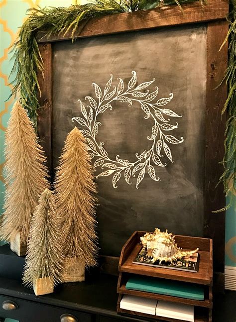 Christmas Chalkboard Art Everyone Can Make Uncommon Designs