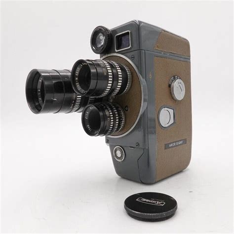 Arco Eight Double 8mm Cine Film Camera Triple Lens Fully Working S8 ...