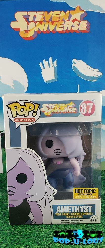 FUNKO POP ANIMATION STEVEN UNIVERSE 87 AMETHYST HOT TOPIC EXCLUSIVE Funko Pop Vinyl Vinyl