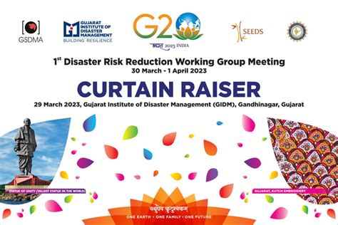 G20 1st Disaster Risk Reduction Working Group Meeting Gujarat