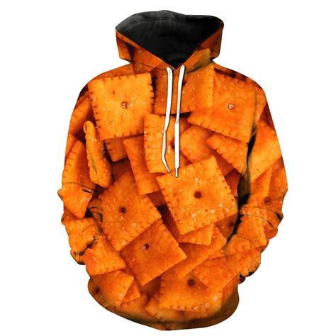 Cheez It Baked Snacks Hoodie