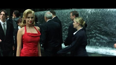 The Matrix The Woman In The Red Dress Trzy Kolory Red Pintere