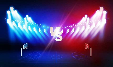 Basketball Bright stadium arena lights vector design. 28290614 Vector ...