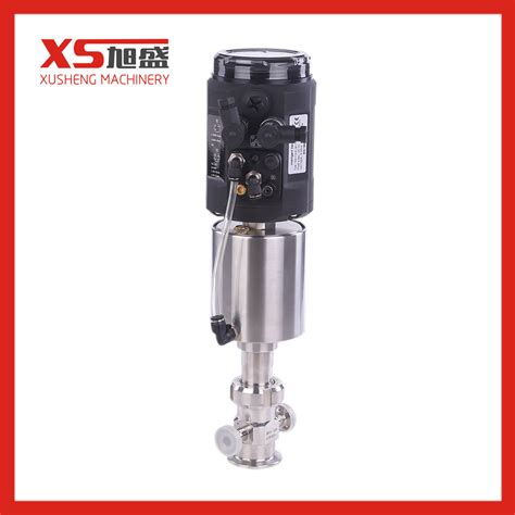 SS304 Hygienic Sanitary Stainless Steel Clamp Micro Flow Control Valve