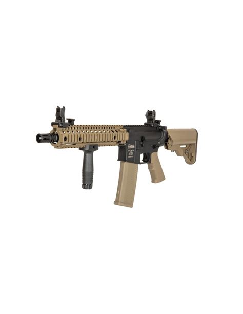 Specna Arms Daniel Defense MK18 SA C19 CORE X ASR Carbine Half Tan