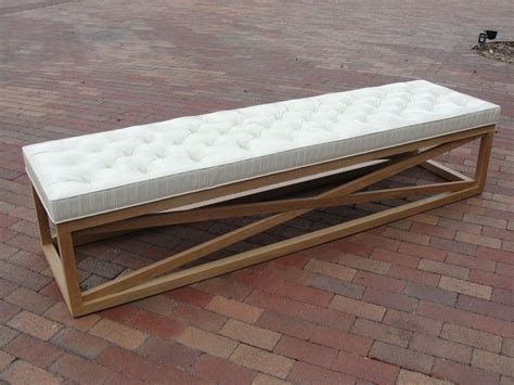 Extra Long Tufted Benchottoman At 1stdibs Extra Long Tufted Bench