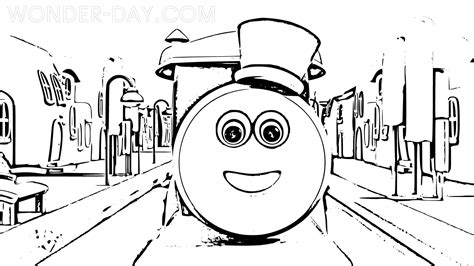 Disegni Da Colorare Di Bob Il Treno Wonder Day