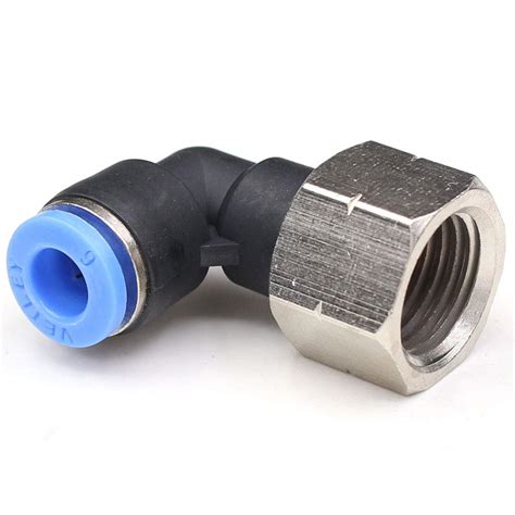 Snapklik CEKER 12MM Female Elbow Airlines Push Fittings 90 Degree