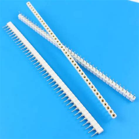 40 Pin Machined Ic Breakable Female Header Strip Keebd