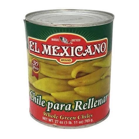 El Mexicano Chile Para Rellenar Whole Green Chiles 27 Oz Instacart