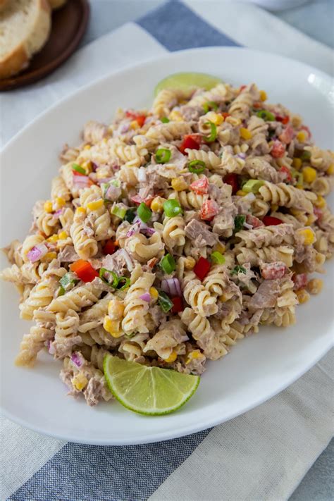 Quick And Creamy 20 Minute Tuna Pasta Salad Recipe My Dominican Kitchen