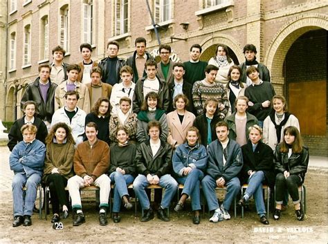 Photo De Classe Td2 De 1989 Lycée François 1er Copains Davant