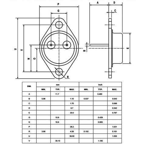 Buy Mj15004 Transistor Pnp Power Transistor To 3 At Affordable Price