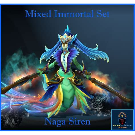 Dota 2 Naga Siren Mixed Immortal Set Shopee Malaysia