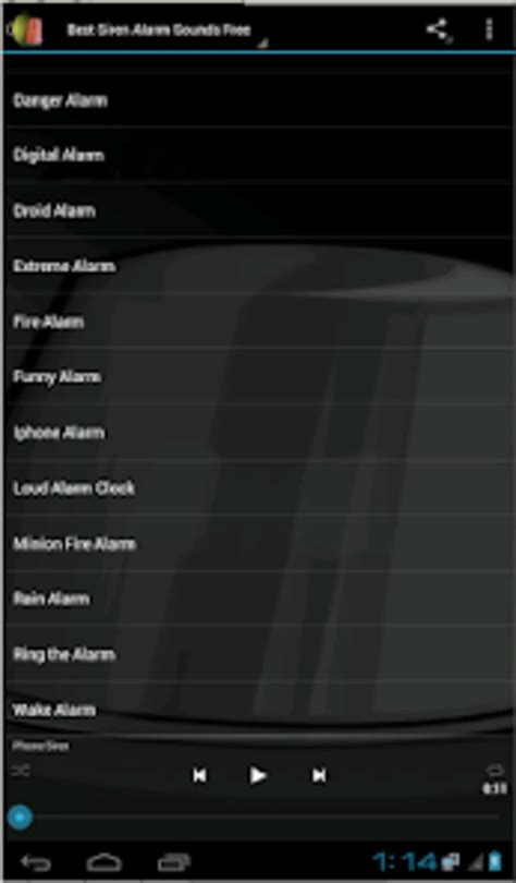 Alarm and Siren Sounds для Android — Скачать